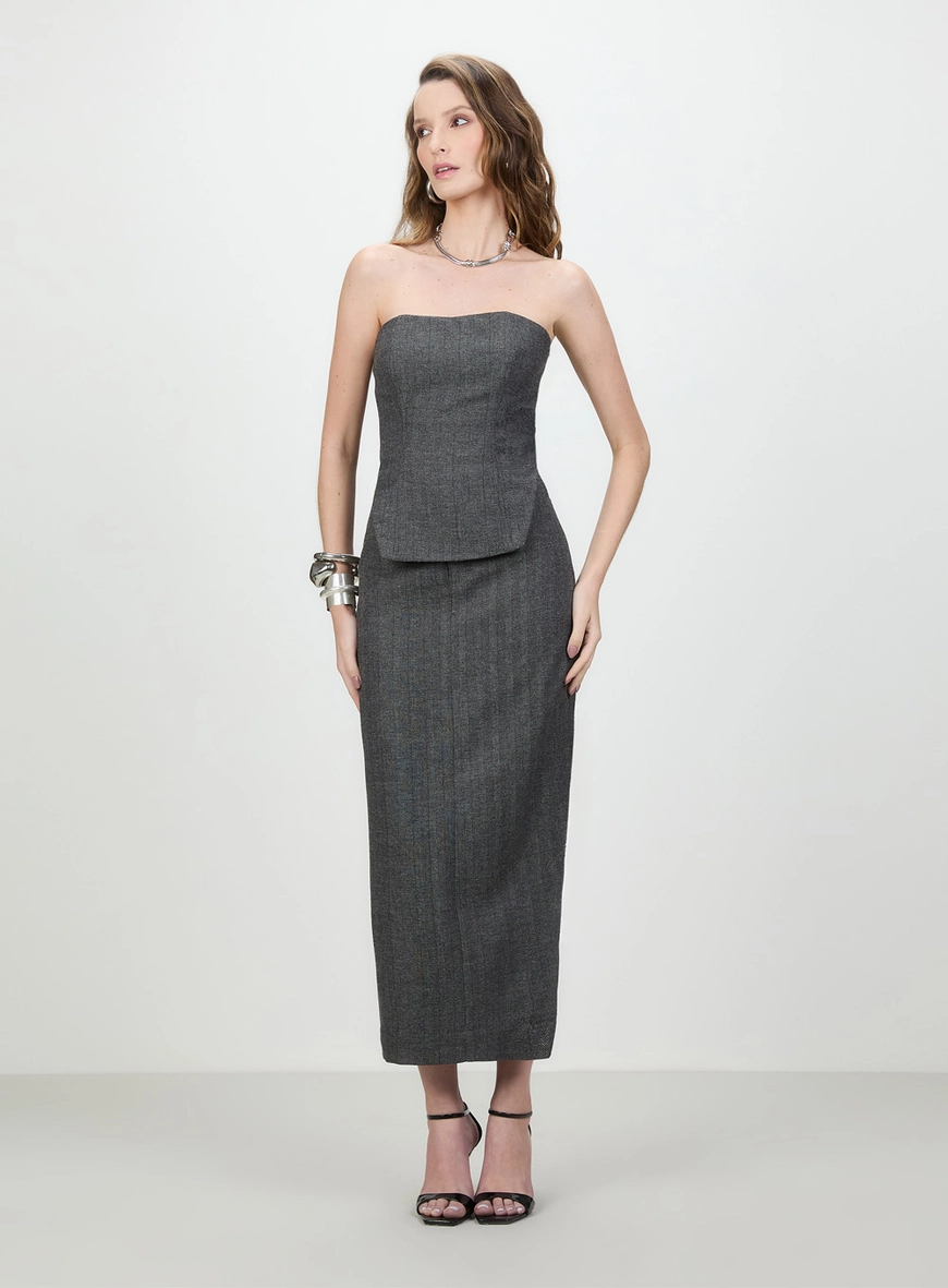 Saia Midi Chevron