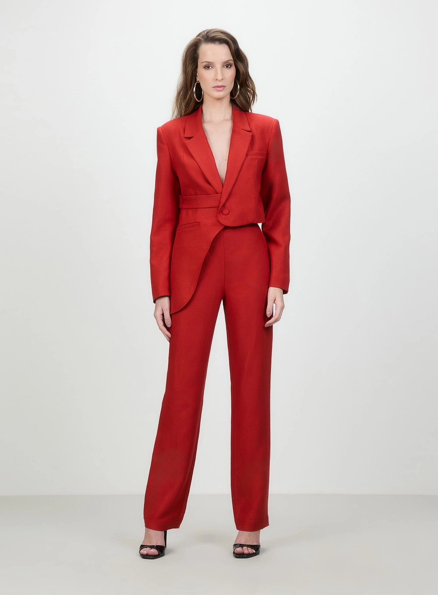 Conjunto Blazer Assimetrico Zaia