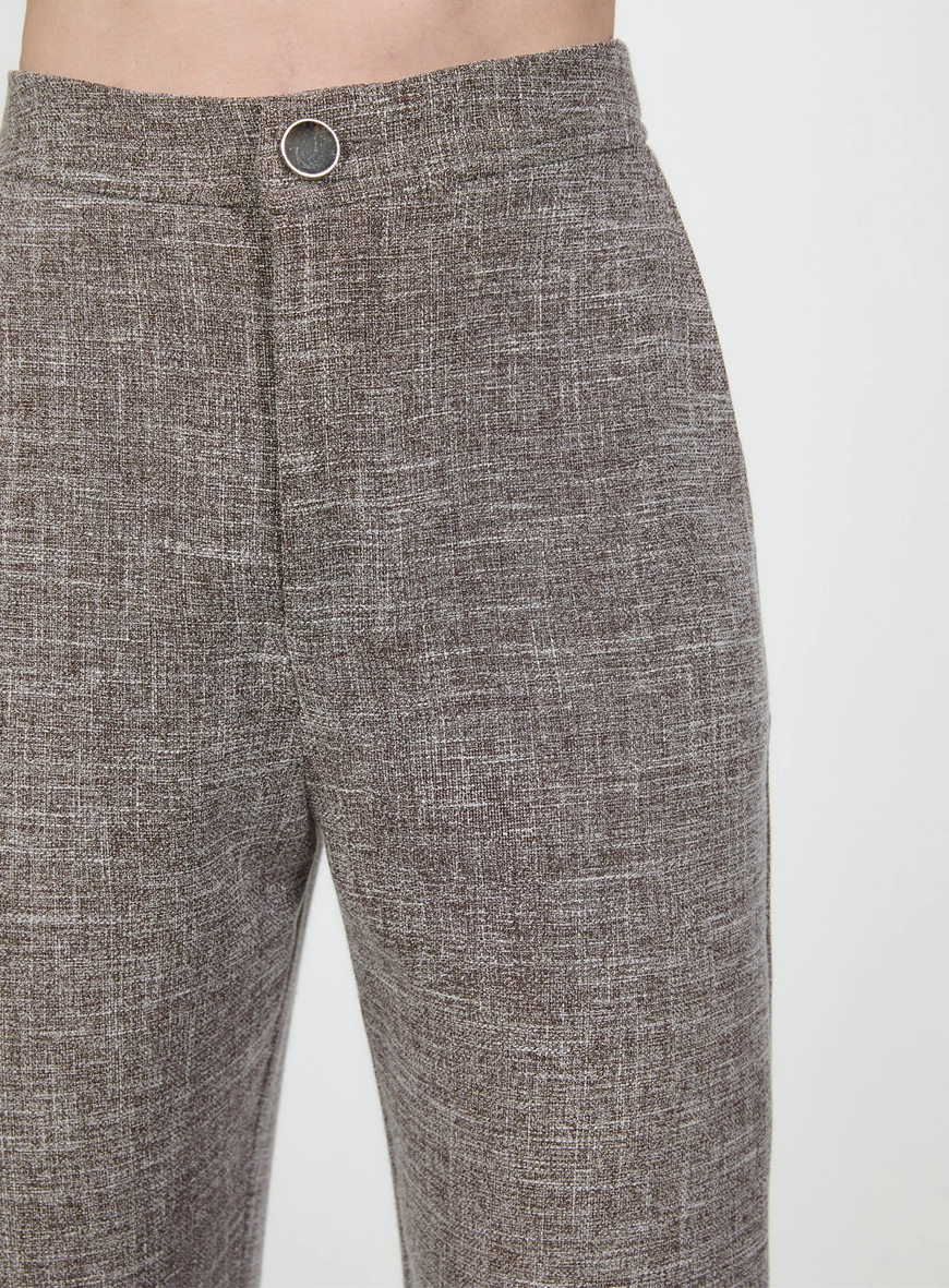 Calça Tweed Slim