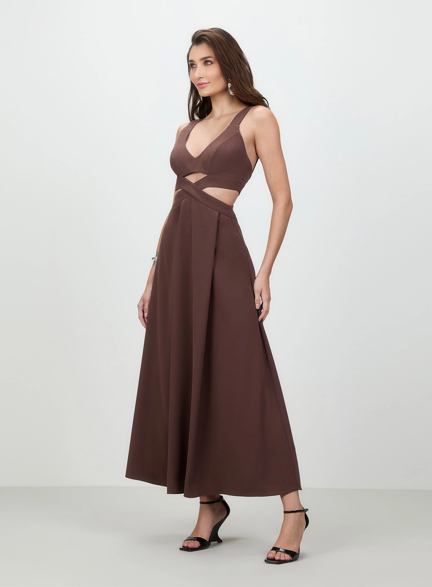 Vestido Midi Faixa