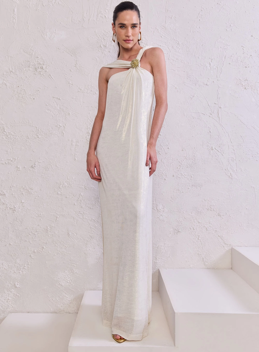 Vestido Longo Jersey Luminous