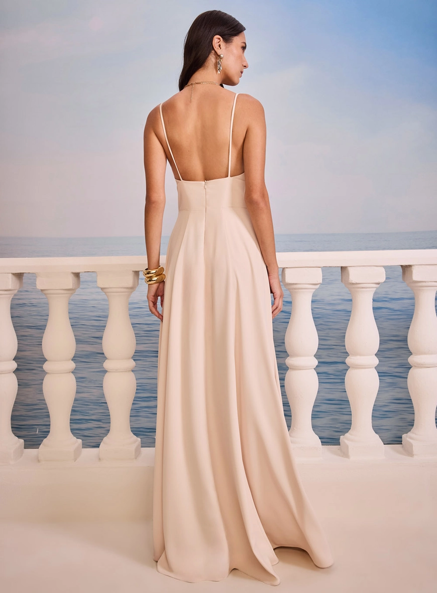 Vestido Longo Argolas