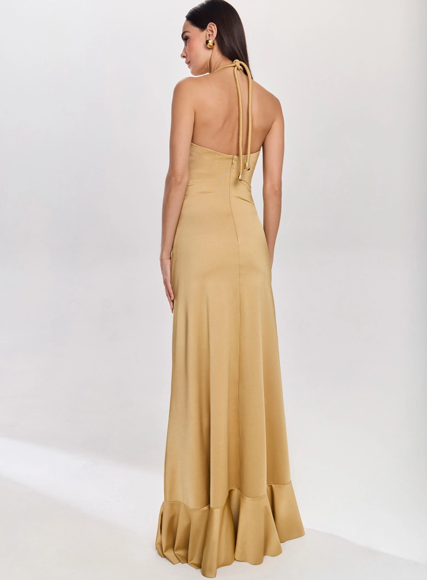 Vestido Longo Jersey Shine