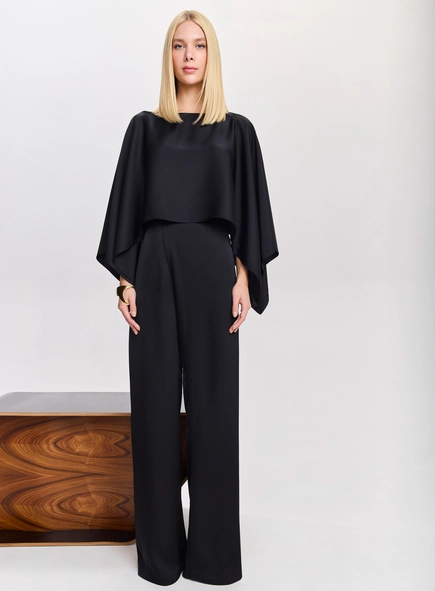 Calça Pantalona Cetim
