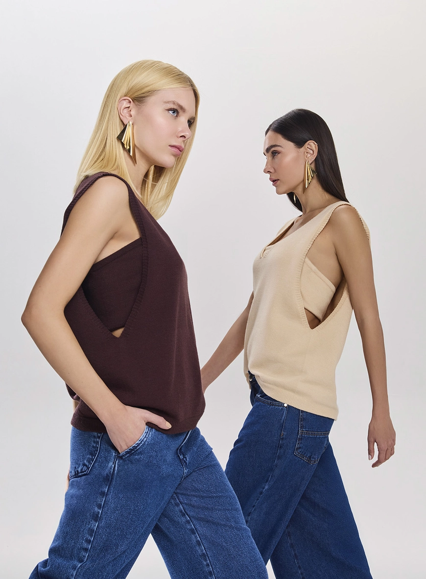 Regata Tricot Decote V