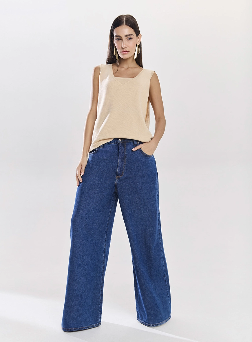 Regata Tricot Decote V