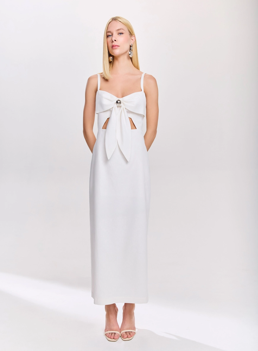 Vestido Midi Laço Essenza