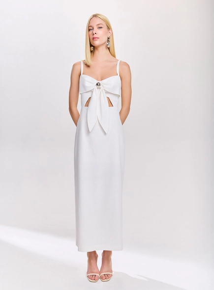 Vestido Midi Laço Essenza