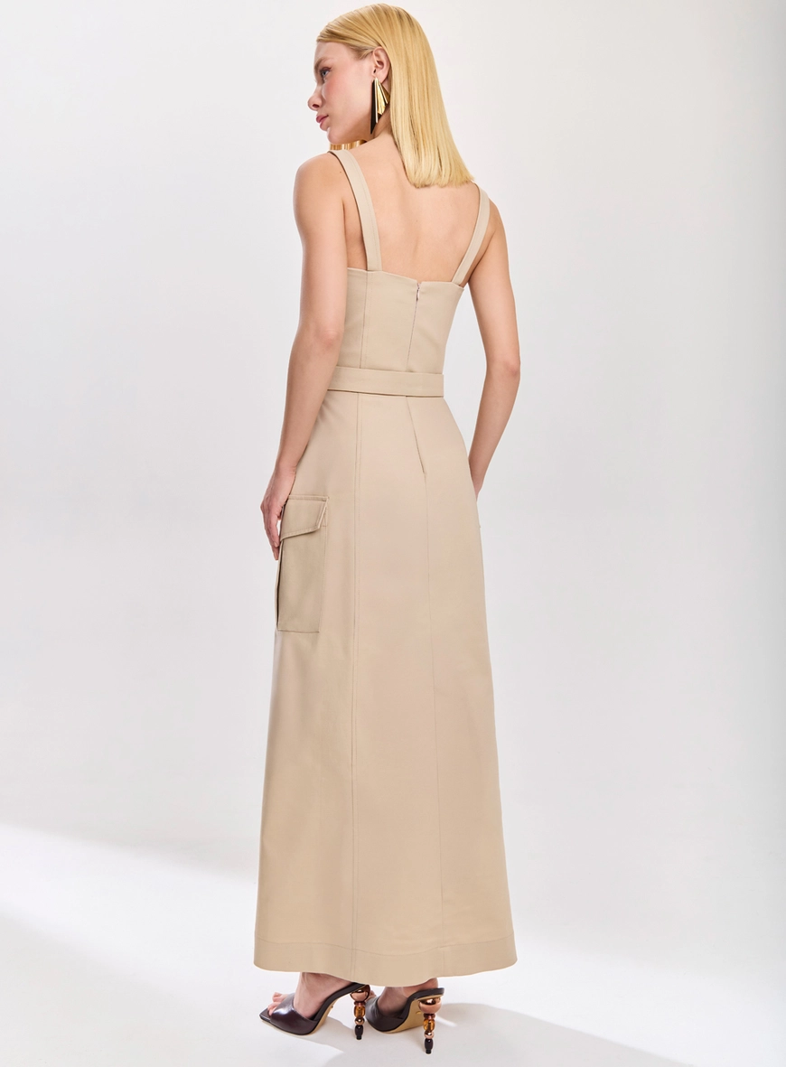 Vestido Midi Compact Chic