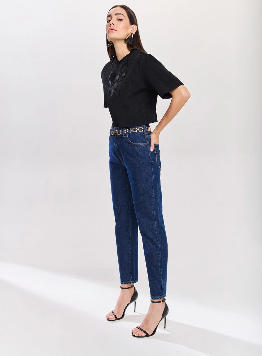 Cropped Tricot Bandagem