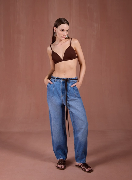 Calça Barrel Jeans