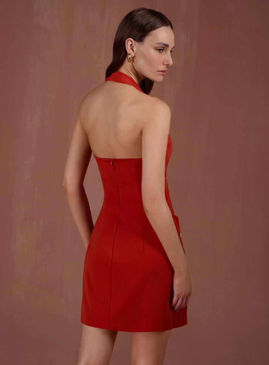 Vestido Cut Out Frente Única