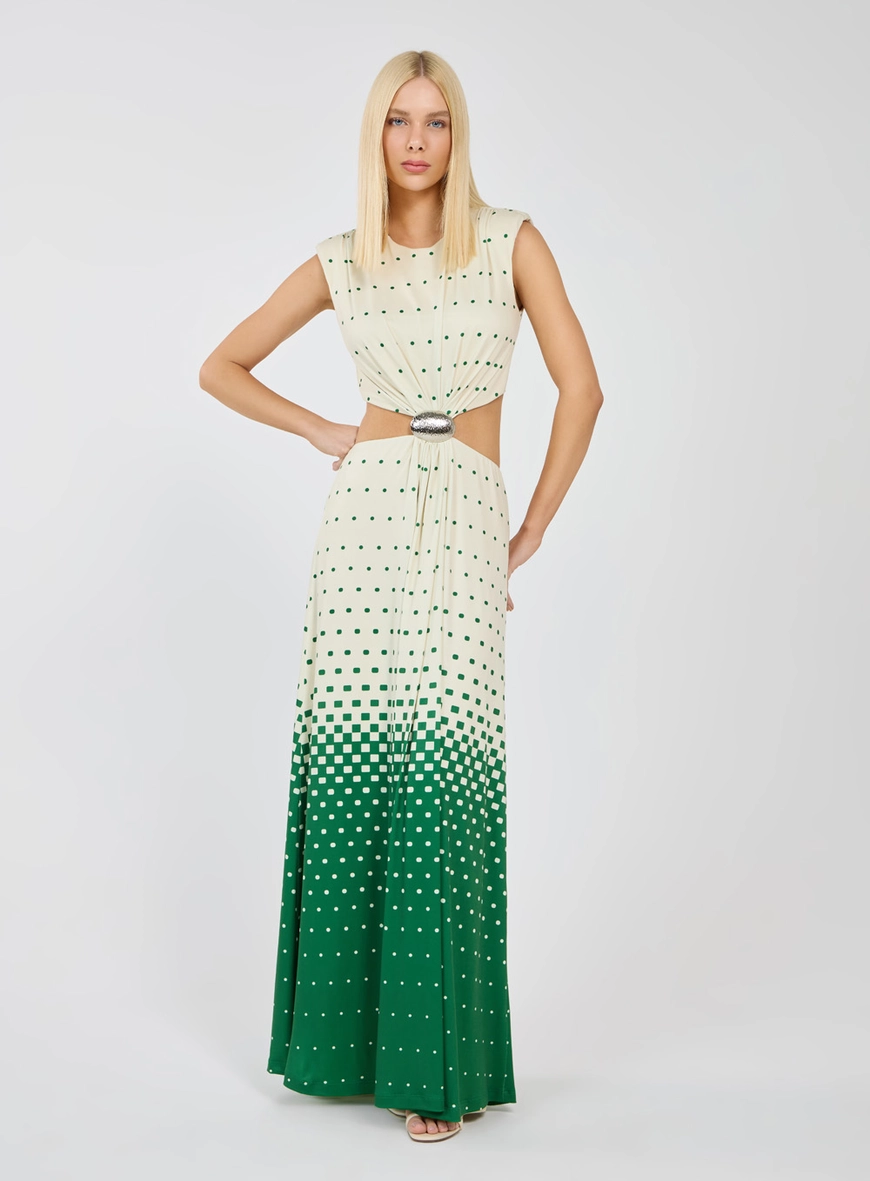 Vestido Longo Cut Out