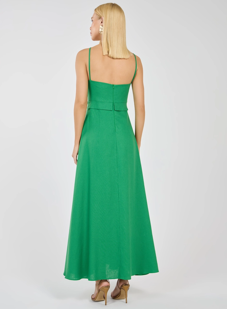 Vestido Longo Fenda