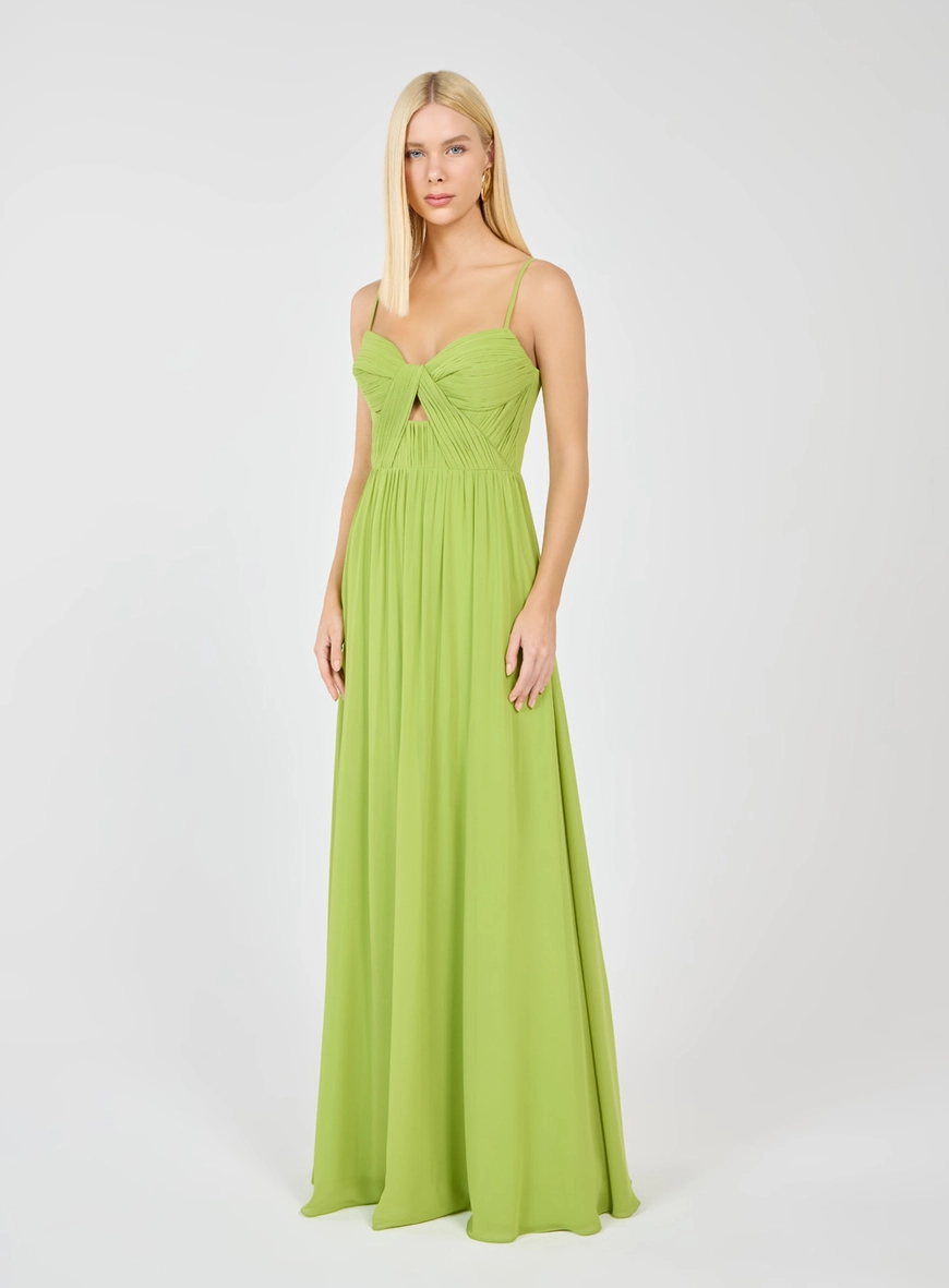 Vestido Longo Drapeado