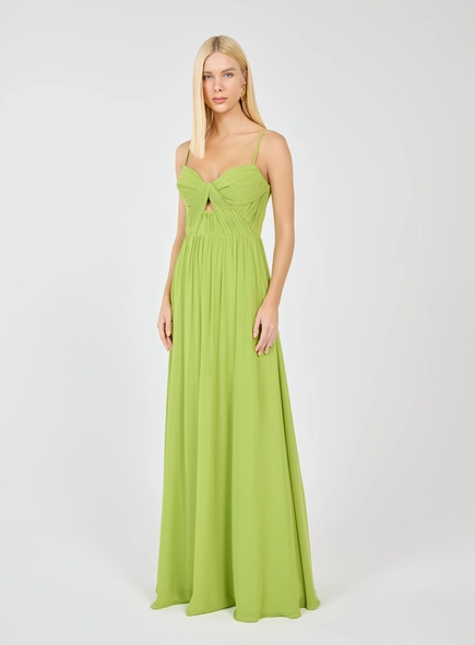 Vestido Longo Drapeado