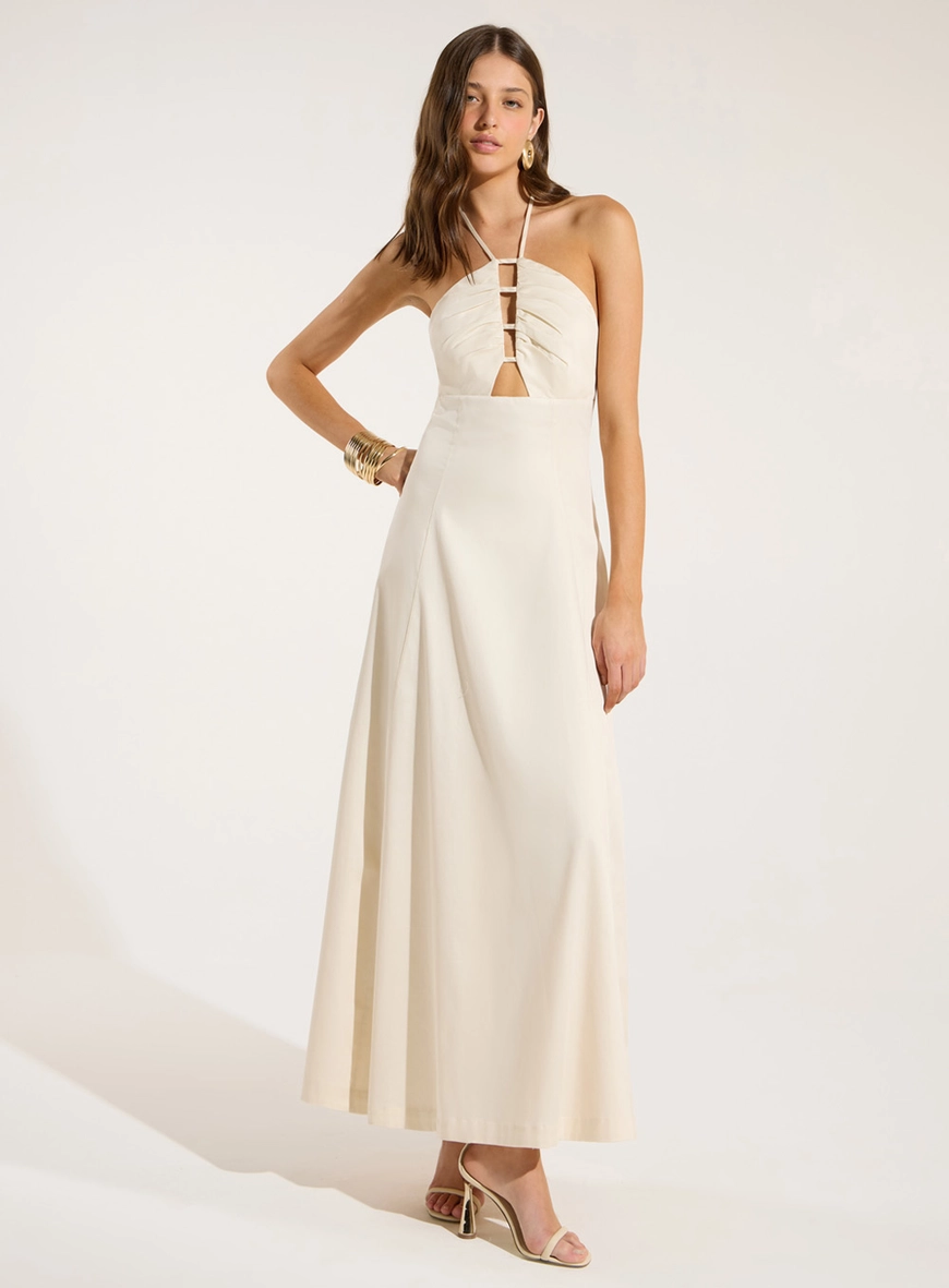 Vestido Maxi Midi Frente Única