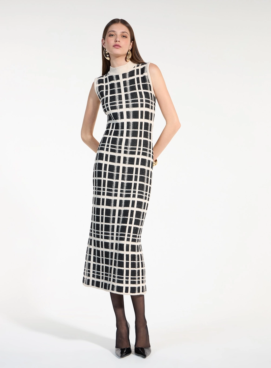 Vestido Midi Tricot