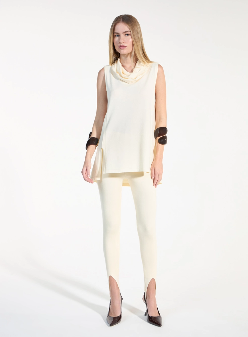 Conjunto Tricot Blusa E Calça Fusô