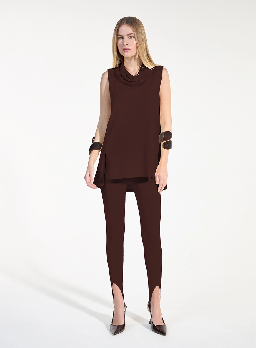 Conjunto Tricot Blusa E Calça Fusô