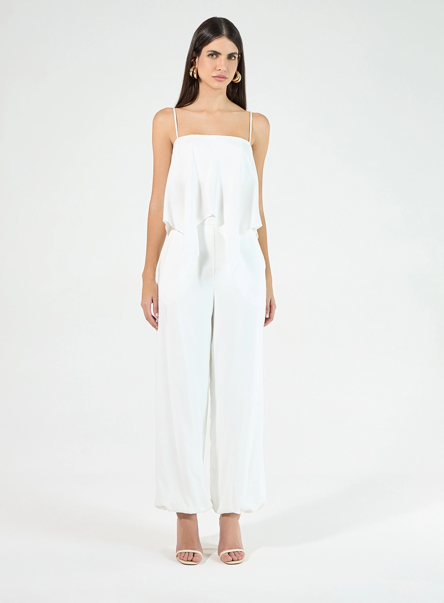 Conjunto Blusa Assimétrica E Calça