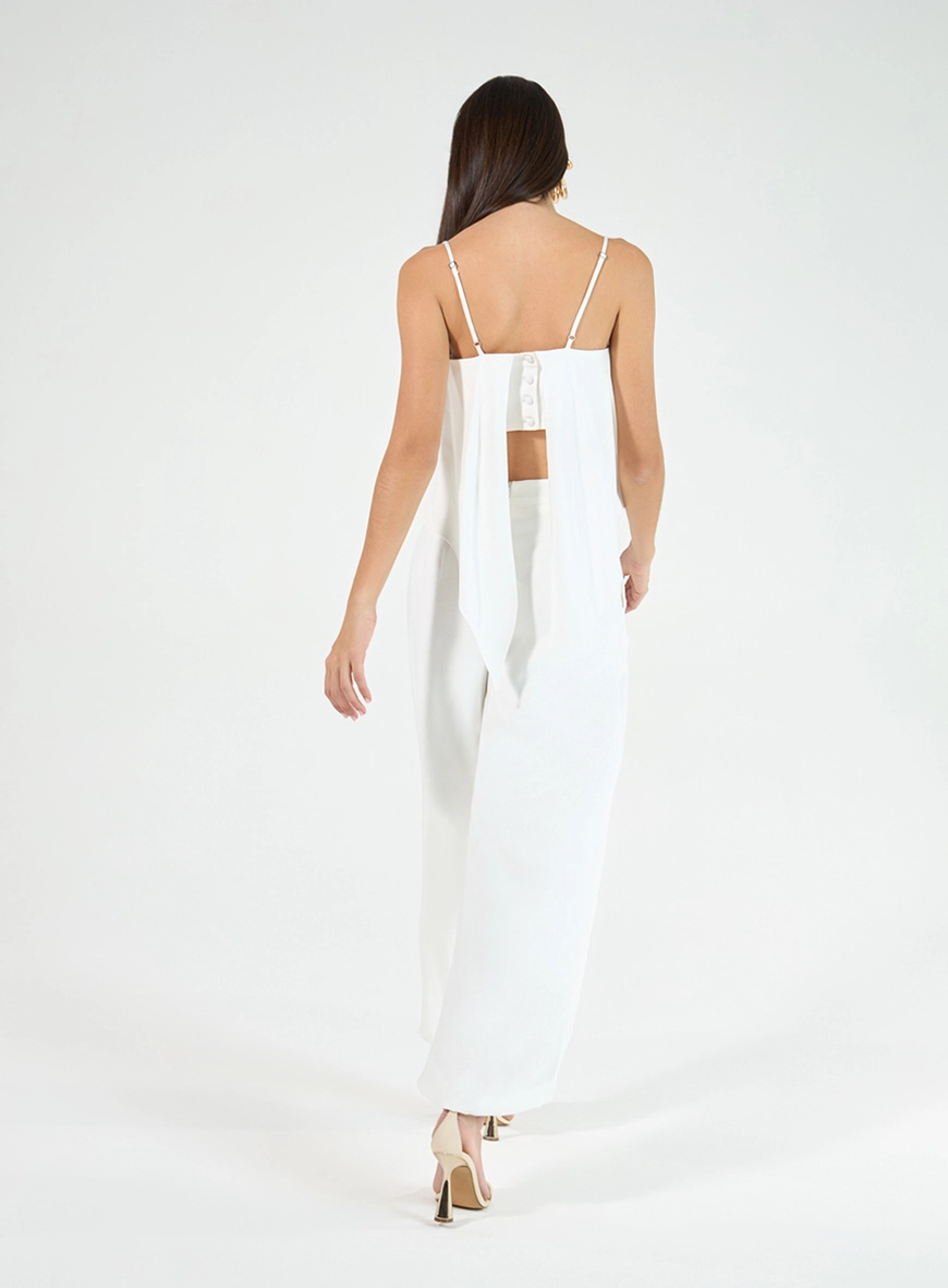 Conjunto Blusa Assimétrica E Calça