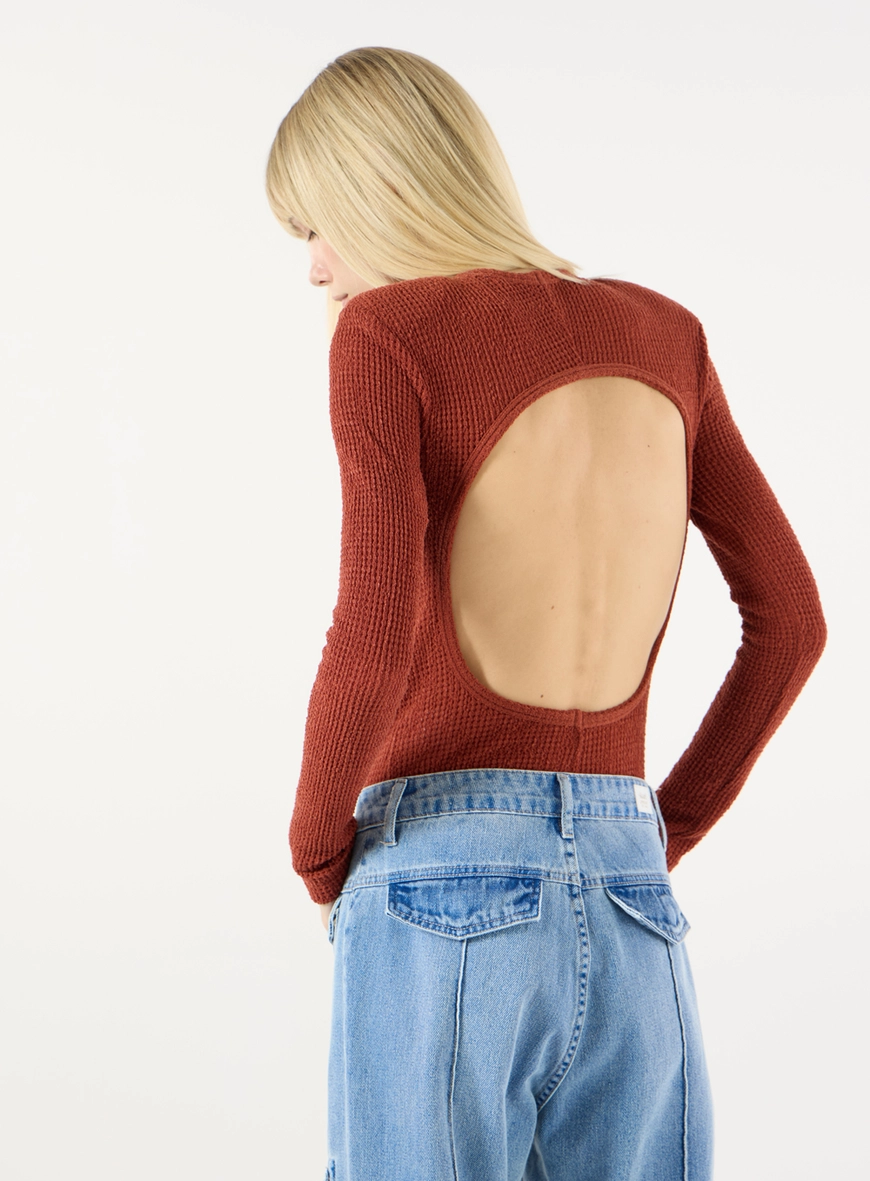Body Tricot Manga Longa
