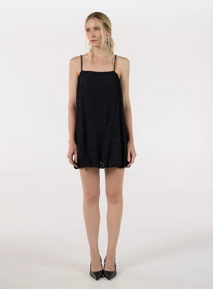Vestido Curto Balonê Noir