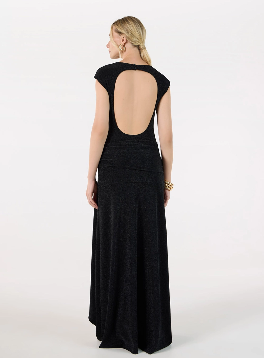 Vestido Longo Decote Costas Glow