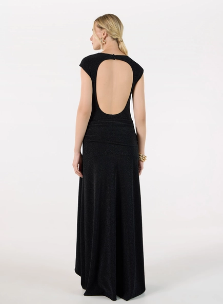 Vestido Longo Decote Costas Glow