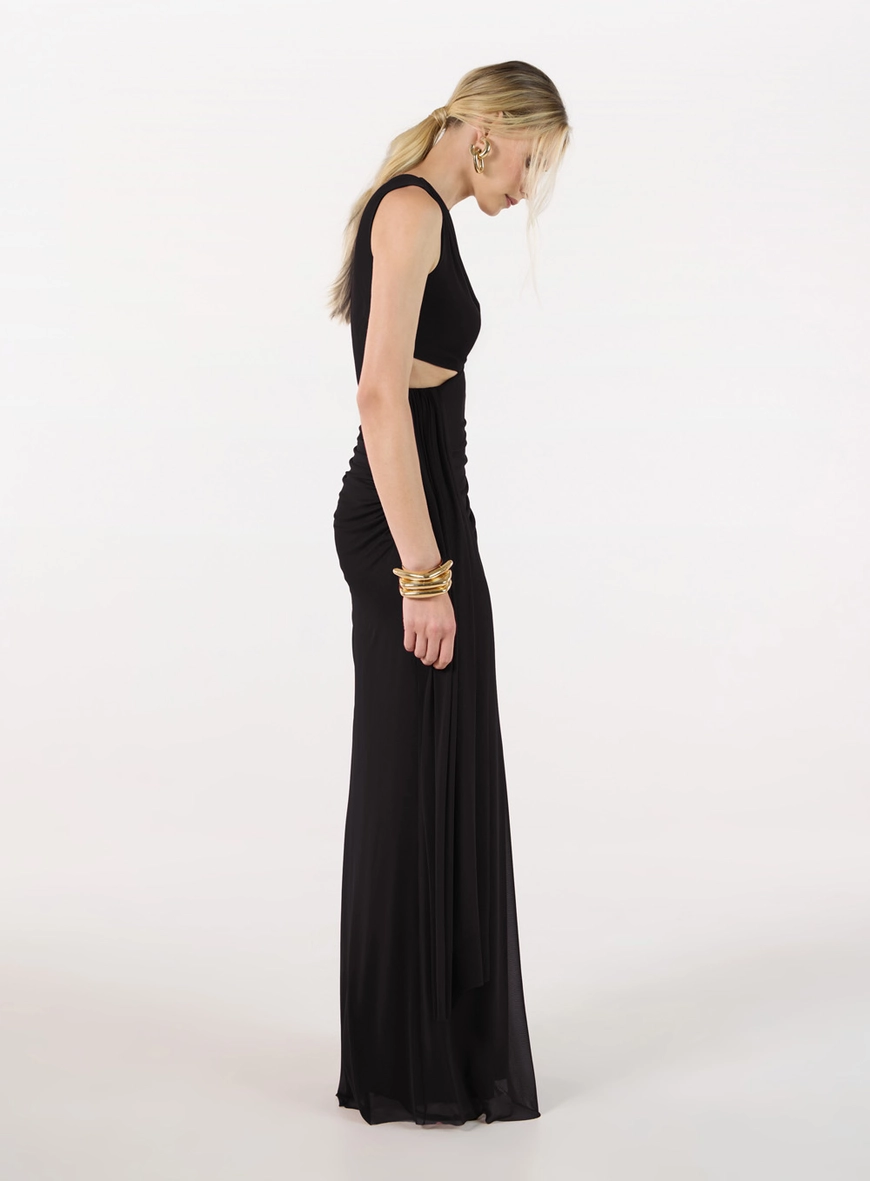 Vestido Longo Cut Out