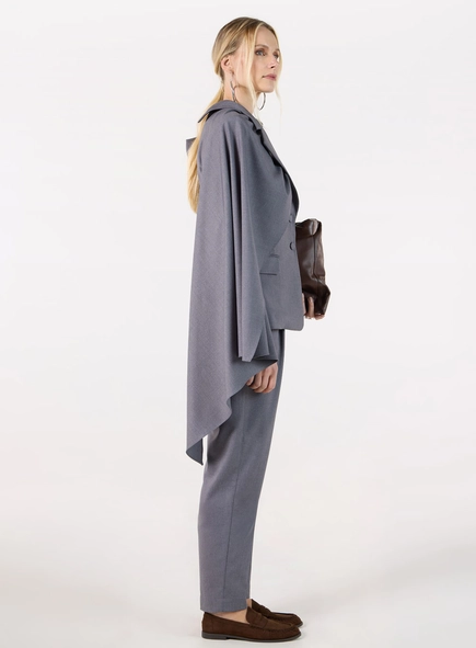 Blazer Alfaiataria - Cinza