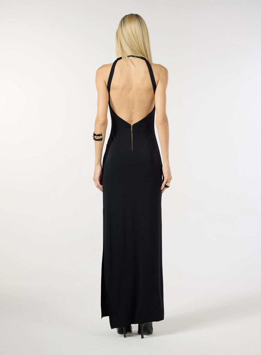 Vestido Longo Corselet - Preto