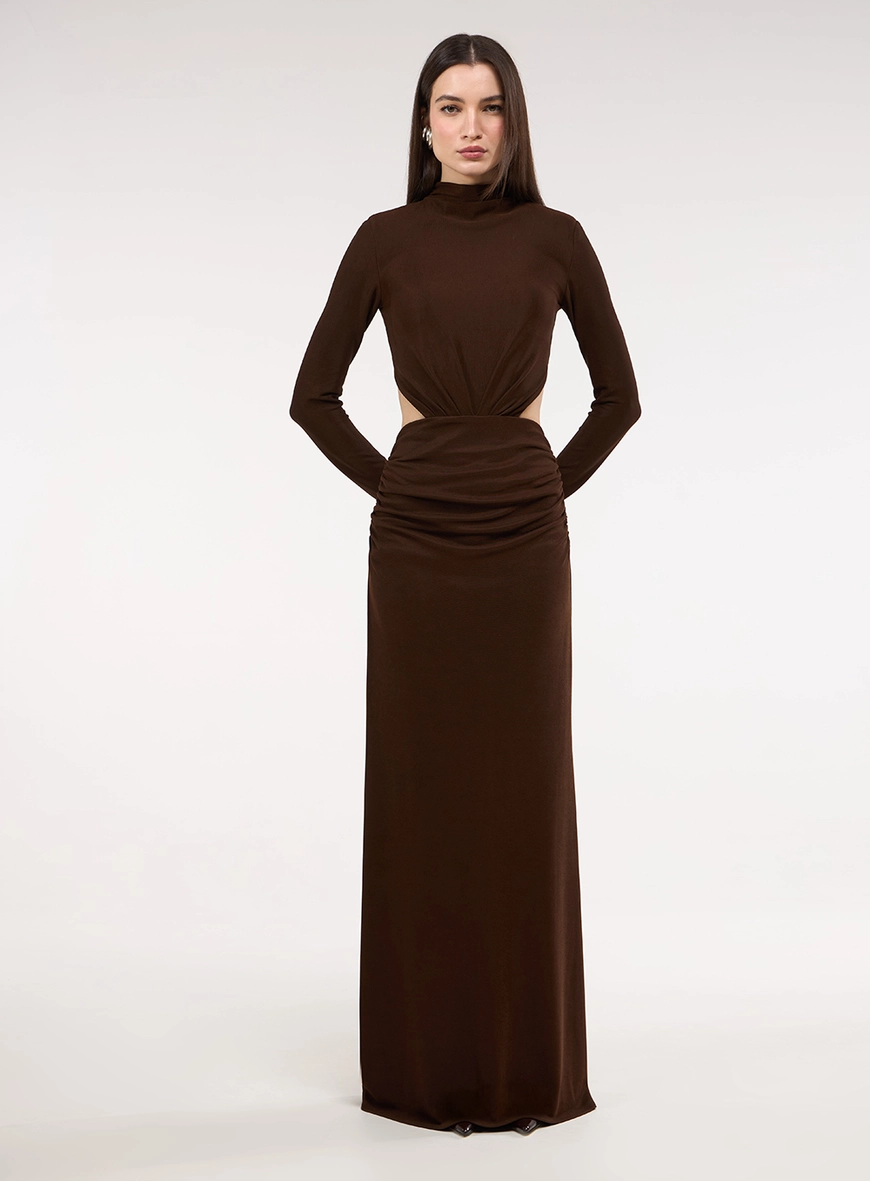 Vestido Longo Cut Out Lush