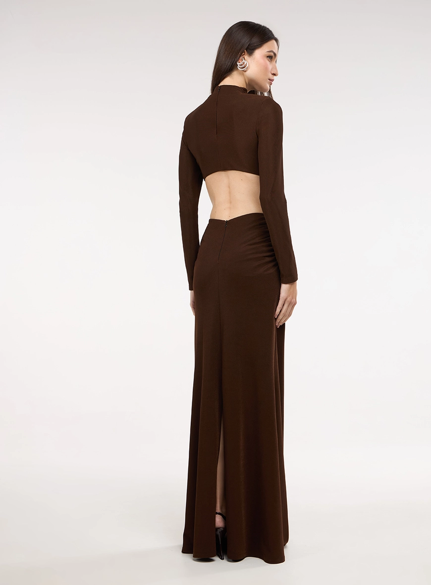 Vestido Longo Cut Out Lush