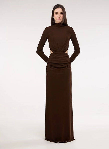 Vestido Longo Cut Out Lush
