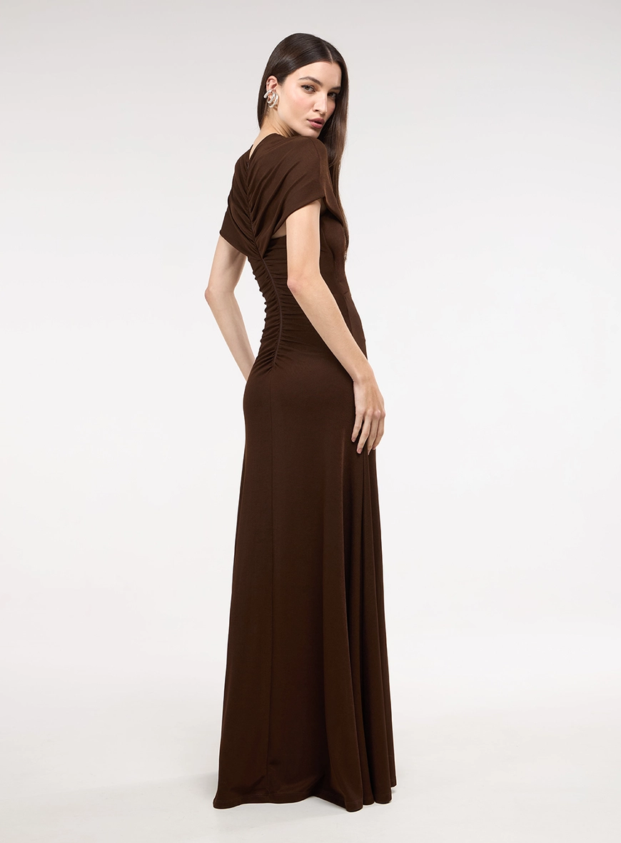 Vestido Longo Elegance Franzido