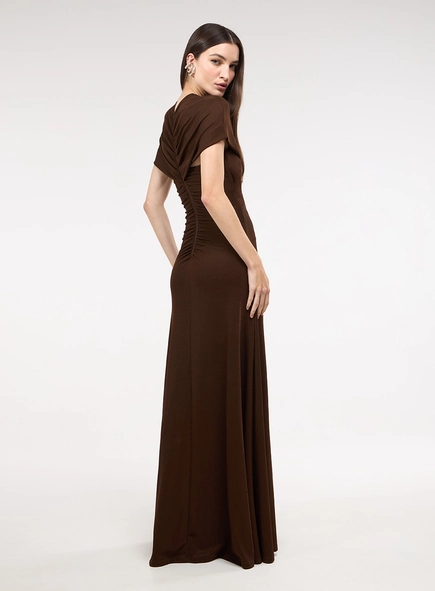 Vestido Longo Elegance Franzido
