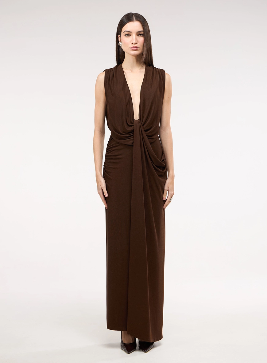 Vestido Decote Profundo