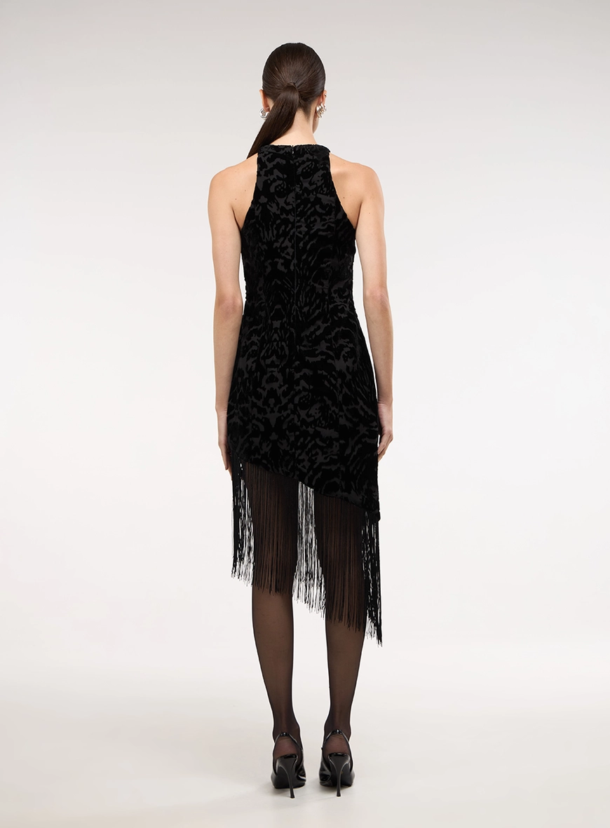 Vestido Tiger Glam Franjas