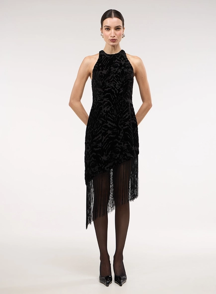 Vestido Tiger Glam Franjas