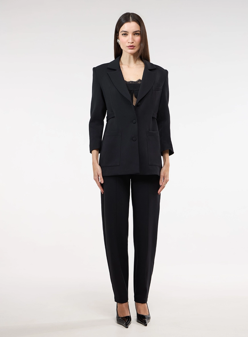 Maxi Blazer - Preto