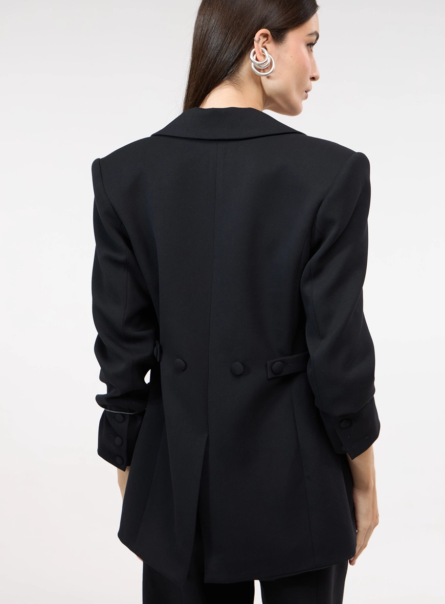 Maxi Blazer - Preto