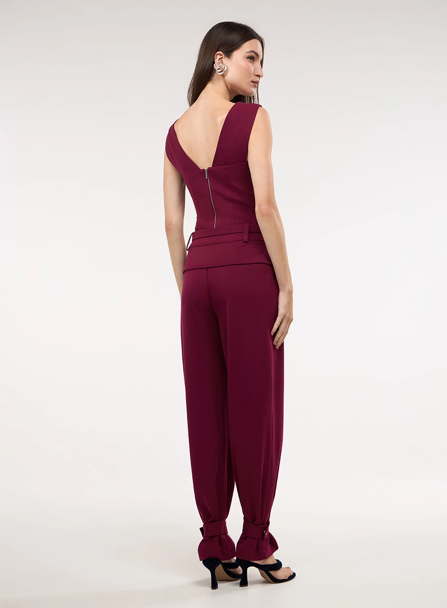 Conjunto Blusa Ombro A Ombro E Calça