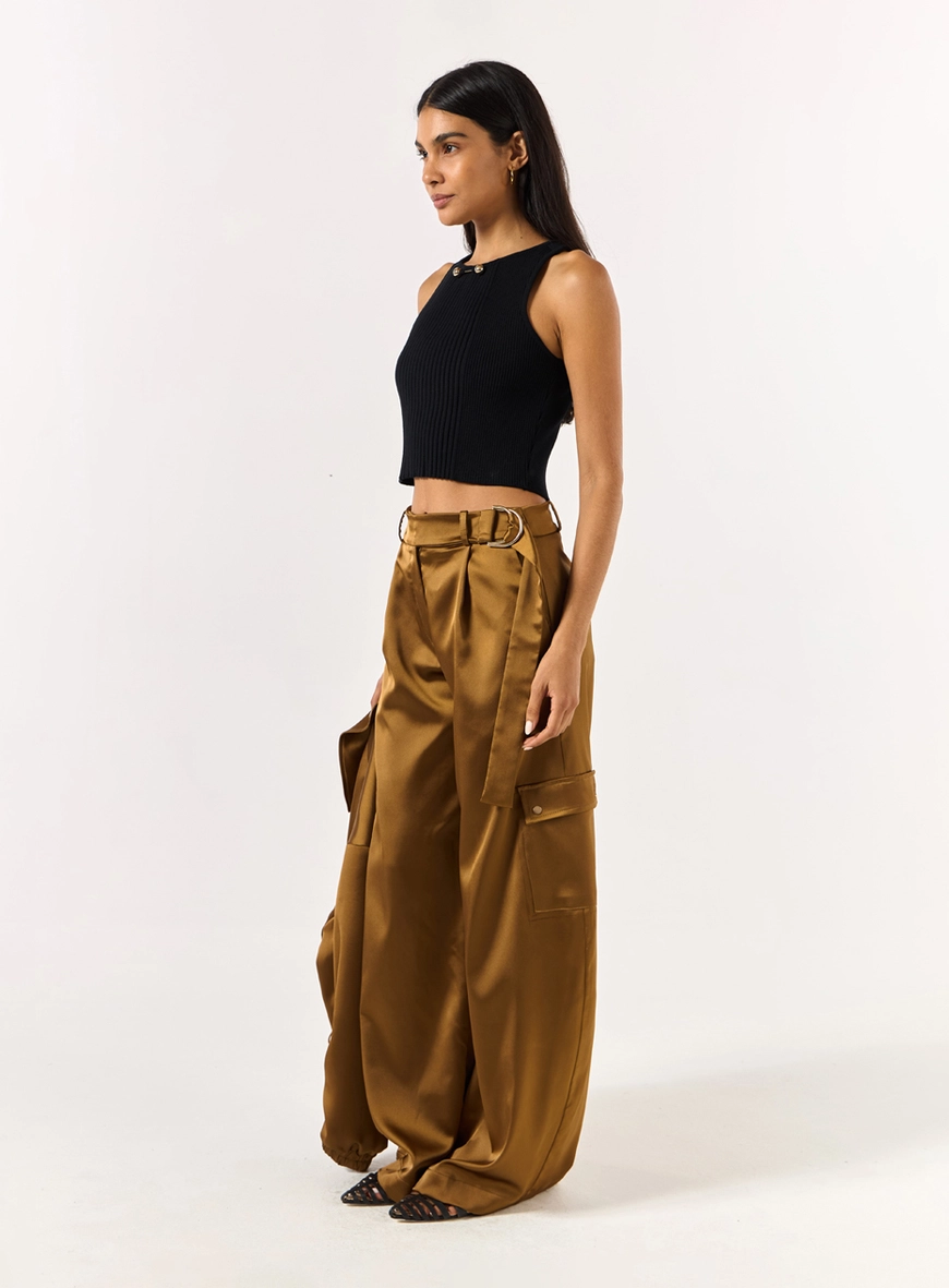Top Tricot Detalhe Metal