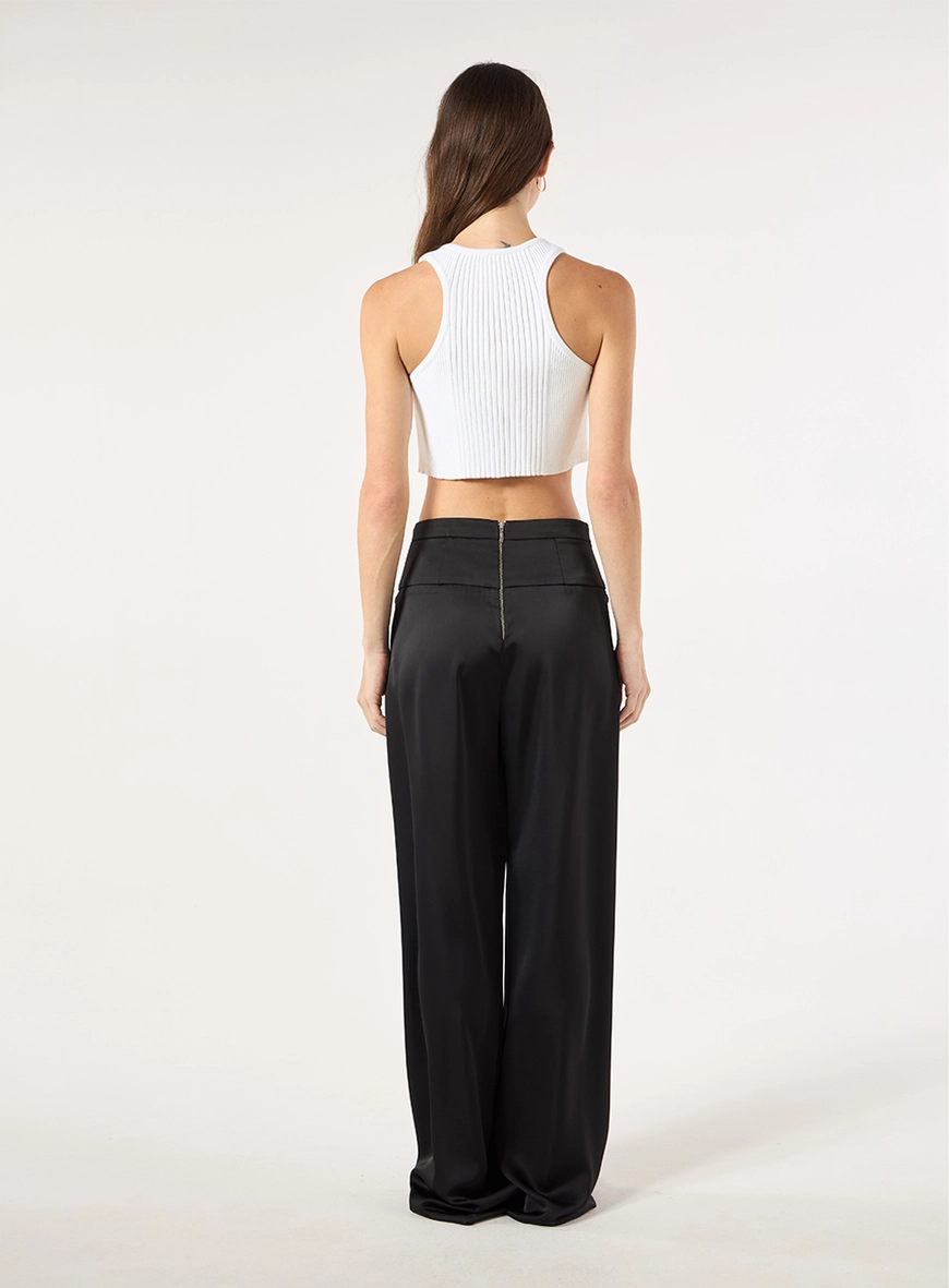 Top Tricot Detalhe Metal