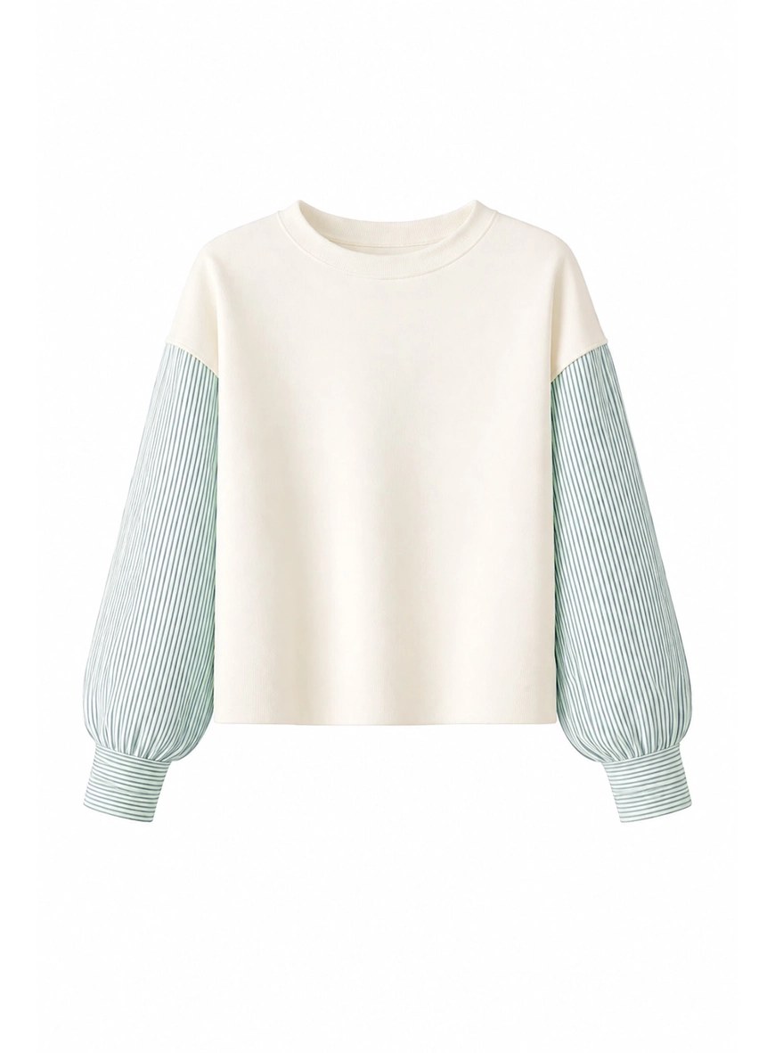 Blusa Malha Manga Longa
