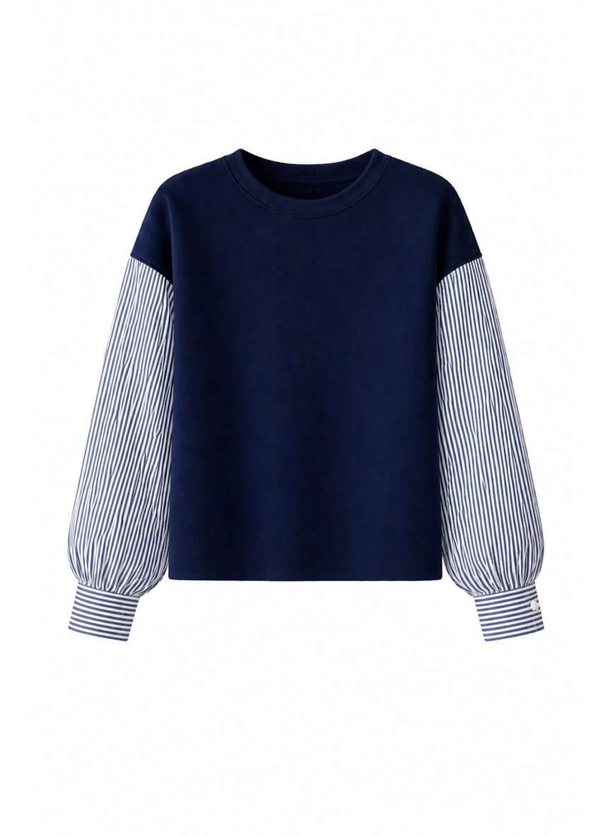 Blusa Malha Manga Longa
