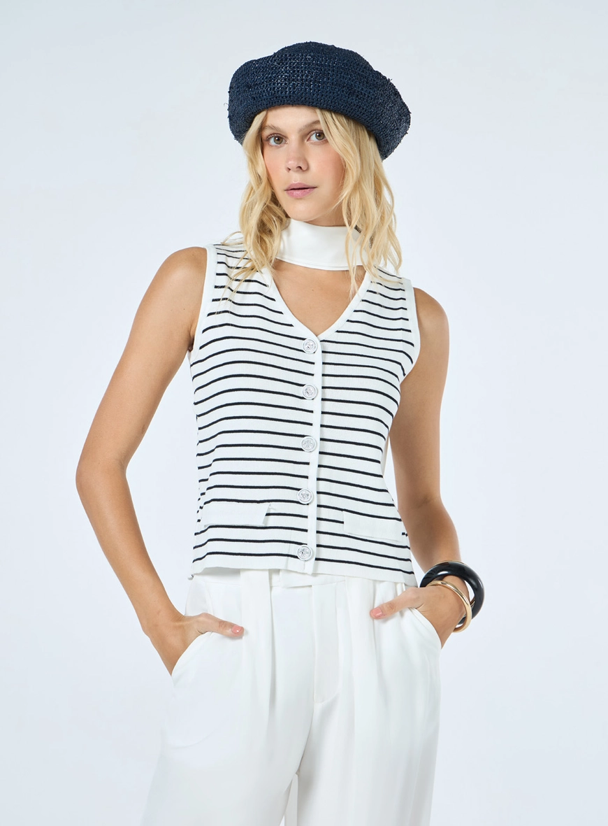 Blusa Tricot Listras