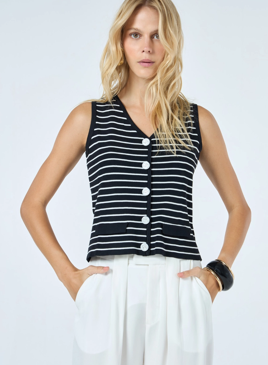 Blusa Tricot Listras